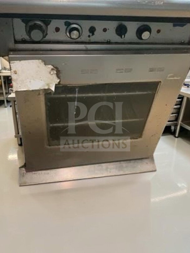 Alto-Shaam CH-75/DM stackable cook & hold oven, metal finish, operational condition, visible control panel, glass door.