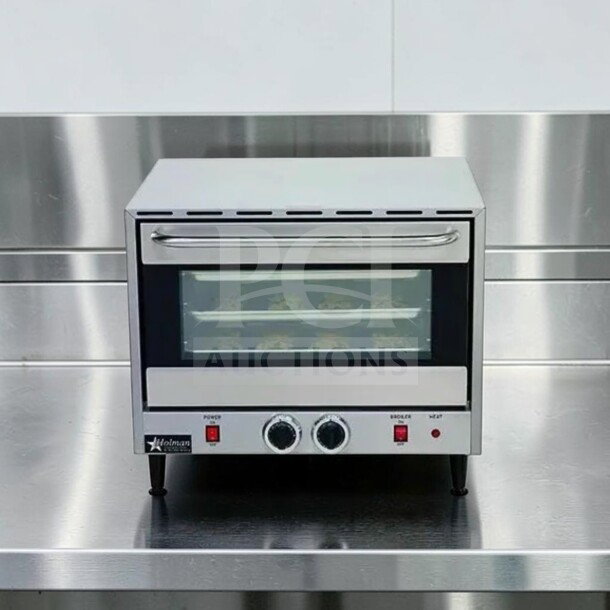 Star Holman CCOH-3 Countertop Half-Size Electric Convection Oven, 120V, 1440W, UL & cULus Listed, exc. condition.