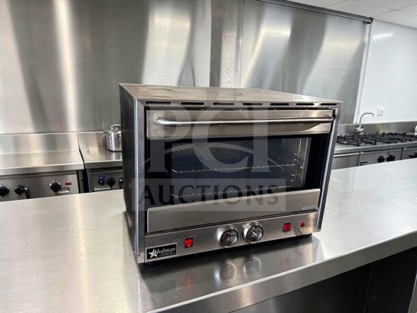 Star Holman CCOH-3 electric convection oven, stainless steel, prime condition, UL & cULus listed, 120V, 1440W.
