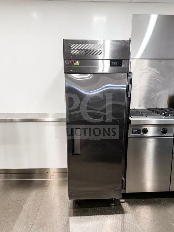 Turbo Air EF24-1-N-V E-Line reach-in freezer, 21.9 cu. ft., excellent condition, R290 refrigerant, fully tested.