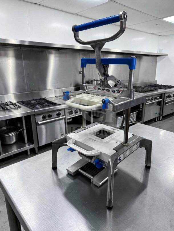 Prince Castle 980-000-00 Saber King manual slicer, optimal condition, NSF certified, ready for commercial use.