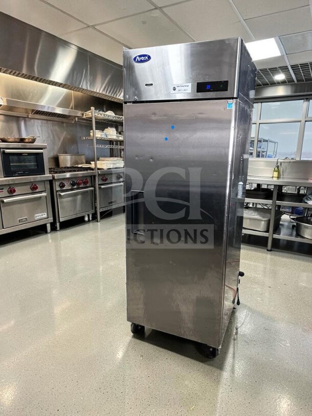 Exceptional Atosa MBF8004GR 28.7" commercial reach-in refrigerator. 21.4 Cu. Ft., ENERGY STAR®, ETL & NSF listed, fully tested.