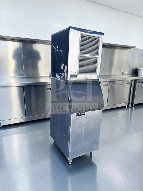Scotsman F1222A-32D Prodigy® ice machine, 22" wide, air-cooled, produces 1,100 lbs/day, fully tested, UL & NSF listed.