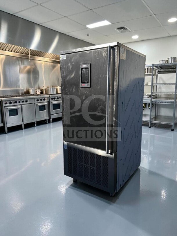 American Panel AP12BCF110-3 HURRiCHiLL™ blast chiller, 24-pan capacity, stainless steel, excellent condition, 208V/3 phase, UL & NSF certified.
