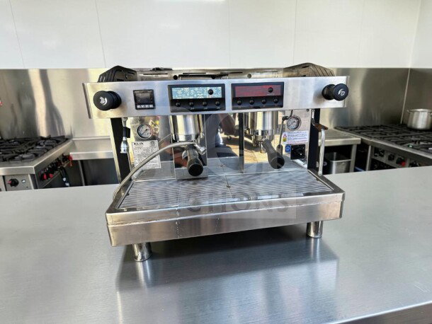 Remarkable KLüb LT2 Teapresso Machine, dual 6-liter boilers, 220-240V, 5,500W, ETL listed, fully operational, excellent condition.