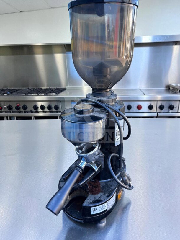 Gino Rossi RR45 espresso coffee grinder, 1.2 kg hopper, 63.5 mm burrs, commercial use, fully tested, excellent condition.