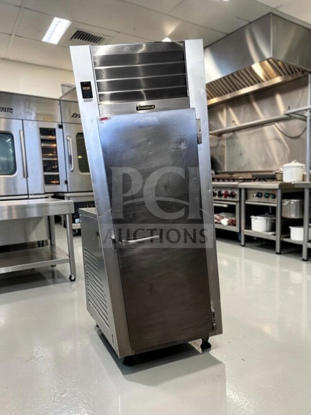 Flawless Traulsen G12010 30" G-Series commercial reach-in freezer, right-hinged solid door, 24.2 cu. ft., NSF/UL listed.