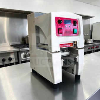 High-grade Y-Fang Automatic Cup Sealing Machine, adjustable temperature, 110V, 450W, CE marked, fully tested, model YFA-S-SEA-129.