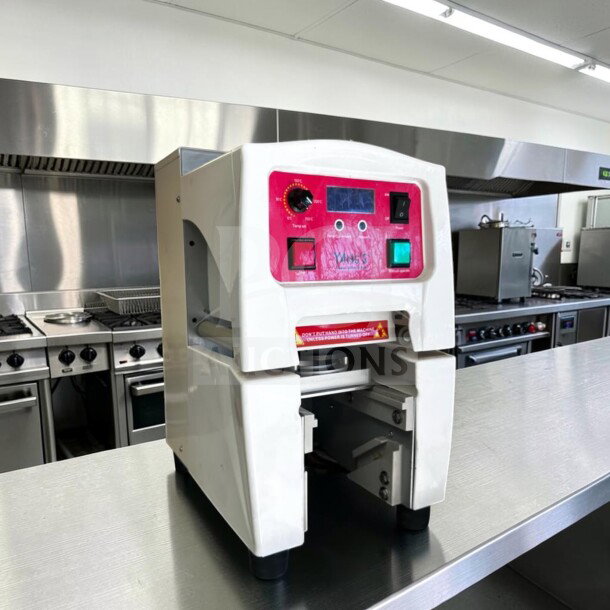 High-grade Y-Fang Commercial Cup Sealing Machine, model YFA-S-SEA-129, CE marked, 110V, 450W, tested, adjustable temperature.