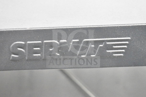 ServIt Commercial Countertop 2 Tier Warming Display, 115/208 Volts, 1 Phase, features embossed ServIt logo.