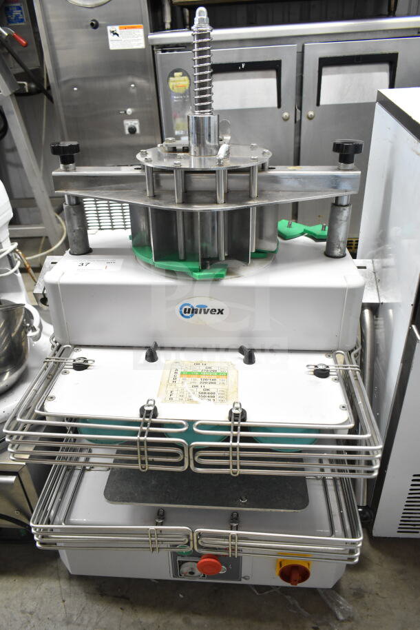 2017 Univex DR1411 Commercial Dough Divider, 110V, 1 Phase, countertop model, excellent condition, visible controls and labels.