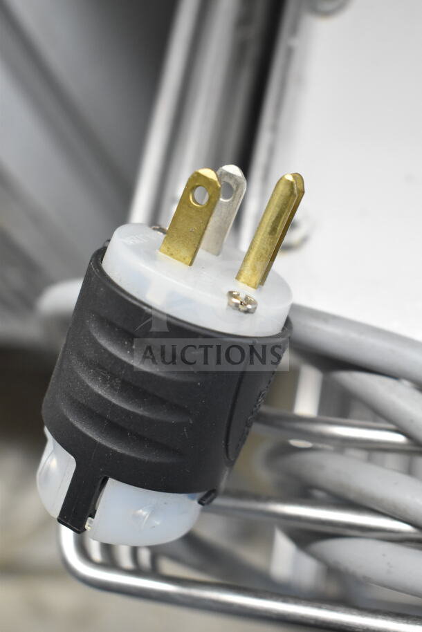2017 Univex DR1411 Commercial Dough Divider, 110V, 1 Phase, countertop model. Plug detail shown.