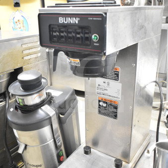 2018 Bunn CW15-APS Commercial Coffee Machine, 120V, 1 Phase, stainless steel, countertop design, model CW15-APS.