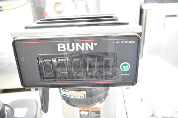 2018 Bunn CW15-APS commercial countertop coffee machine, 120V, with control panel and ready light.