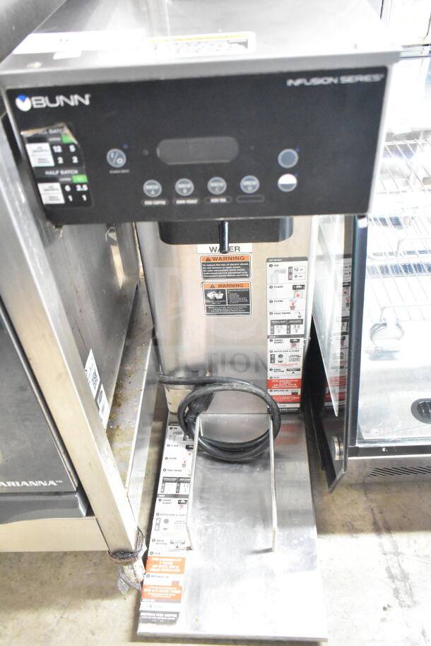 2019 Bunn IC3-DBC Commercial Iced Tea Machine, 120/208V, 1 Phase, stainless steel, digital controls, good condition.