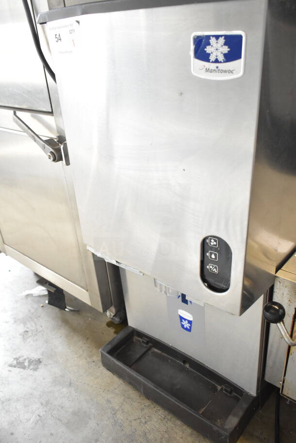 2017 Manitowoc RNS12AT-161 countertop ice maker and water dispenser, 115 volts, 1 phase, commercial use, good condition.