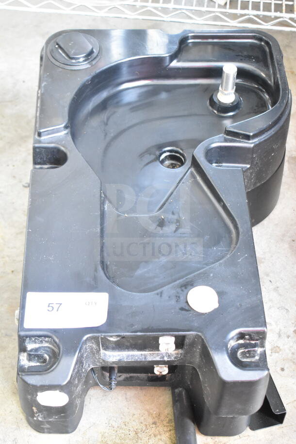 2 Taylor SB25 black blending system panels, slightly worn, with visible mounting points and a "57 QTY" label.