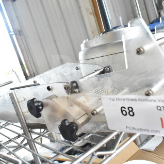Chocovision Enrober 10 for Revolation Delta, stainless steel, in good condition. Includes QTY tag labeled 68, ideal with Lot 56.