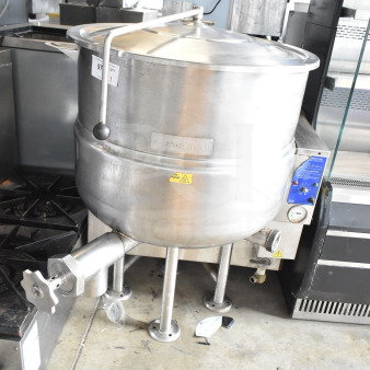 Cleveland KGL-40 Commercial Floor Style 40 Gallon Steam Kettle.