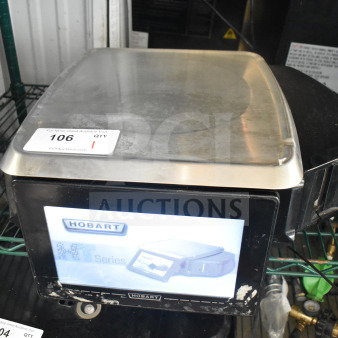 2017 Hobart HTi-7LH26 commercial countertop food portioning scale, tested and working, 120/208-240V, 1 Phase.