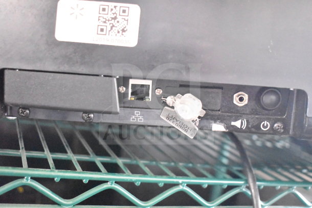 2017 Hobart HTi-7LH26 commercial scale, tested and working, rear view showing ports and label, 120/208-240V, 1 phase.