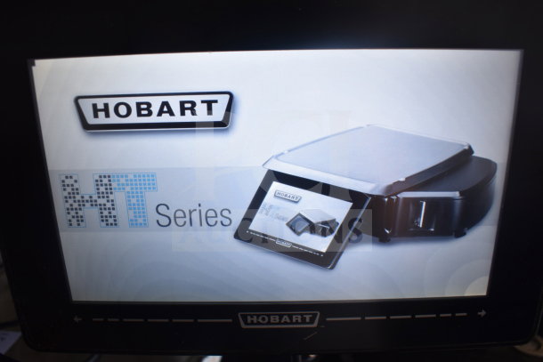 2016 Hobart HTi-LH commercial food portioning scale, countertop model. Includes display screen. Tested, no power cord.