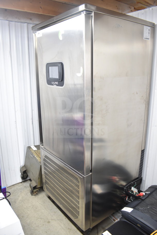2022 Desmon GBF-15+ETL stainless steel blast chiller with 4 probes, 220V, 3 phase, excellent condition.