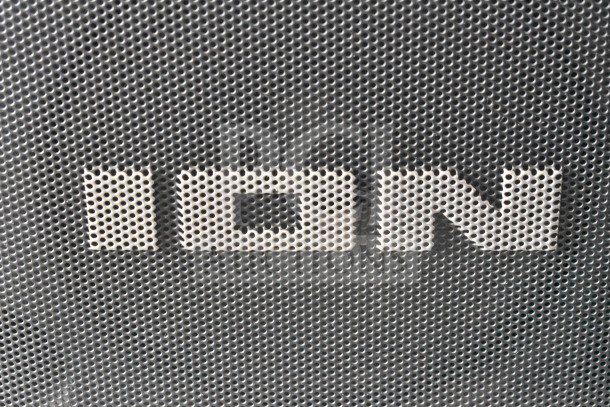 Ion Party Boom Plus speaker grille with "ION" logo.