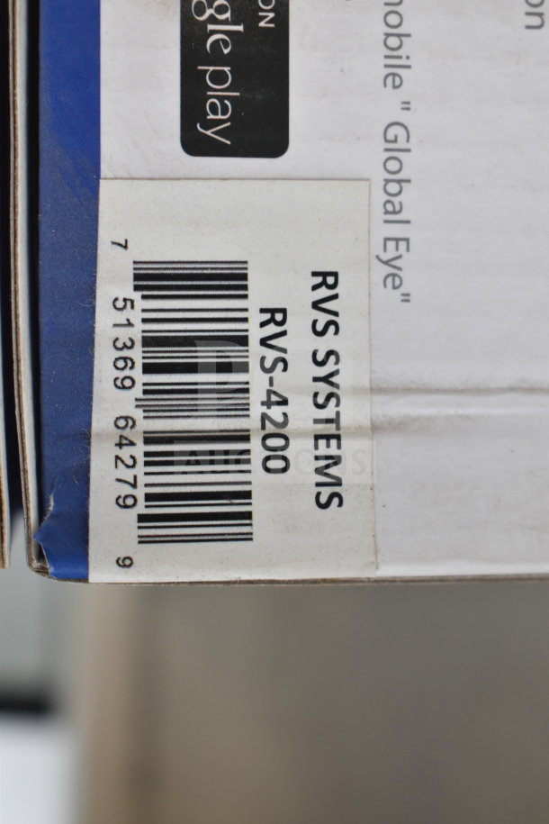 Wi-Fi Video Surveillance Camera, model RVS-4200 by RVS Systems, in original box with barcode.