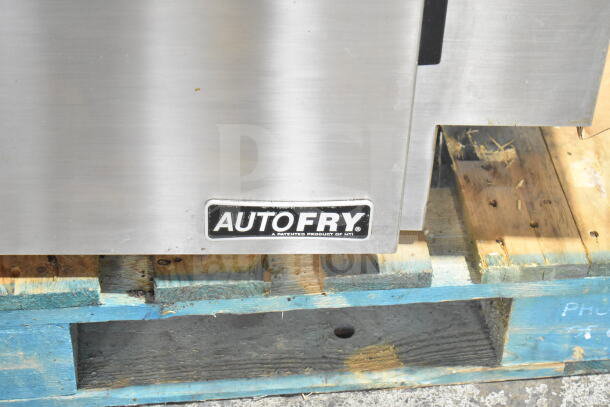 2016 Autofry MTI-40C ventless fryer, electric, 240V, 1 phase, stainless steel, working condition. Brand label visible.