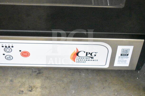 BRAND NEW CPG COH-D3-A electric countertop convection oven with moisture injection. Model 351COHD3A visible.