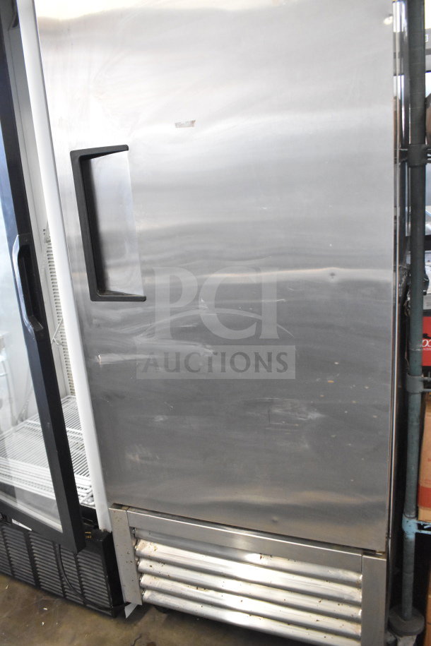 2019 True T-23F-HC Commercial Single Door Freezer, stainless steel, on casters, 115V, 1 phase, used condition.