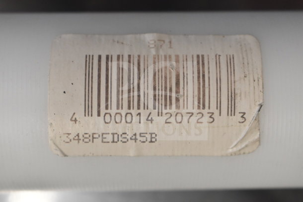 Estella 348PEDS45B Outer Upper Roller barcode, compatible with EDS18D Dough Sheeters, new condition with slight imperfections.