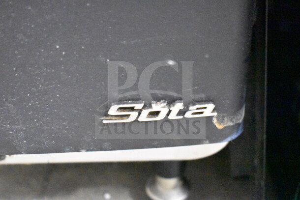 2017 Turbochef NGO commercial rapid cook oven, electric, 208/240V, 1 phase. Visible wear on the front panel with "Sota" marking.