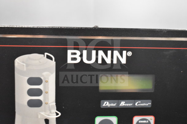 2018 Bunn SINGLE TF DBC coffee machine, digital control panel, 120/208-240V, commercial use, excellent condition.