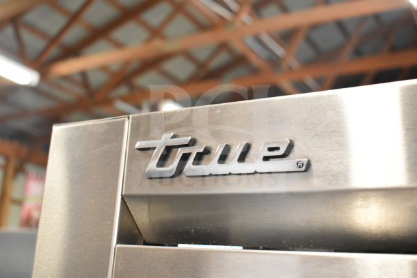 2017 True STA1FRI-1S Commercial Roll-In Rack Cooler, 115V, 1 Phase, stainless steel, visible True logo.