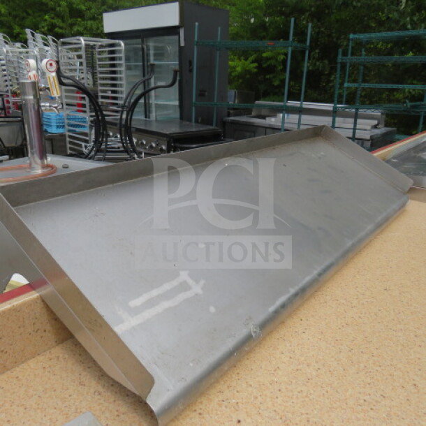 Eagle stainless steel shelf model WS-1236, 36x12x8 inches, in good condition.