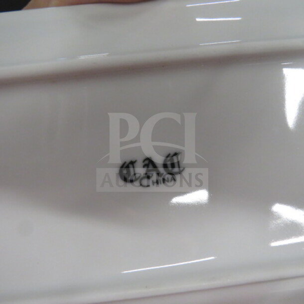NEW CAC 8.5-inch Plate, Model KSE-34, pristine condition, CAC China mark visible on back.
