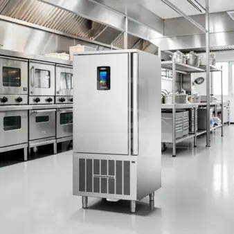 American Panel AP12BCF110-3 HURRiCHiLL™ blast chiller, stainless steel, 24-pan capacity, UL & NSF certified, 208V/3 phase.