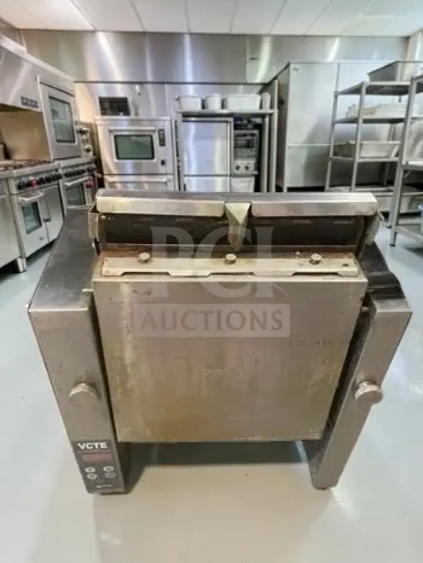 High-grade Star VCTE13S Ultra-Max® commercial vertical contact toaster, fully tested, electronic controls, stainless steel.