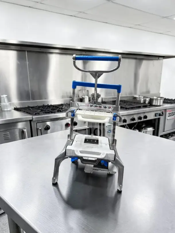 Prince Castle 980-000-00 Saber King food slicer, manual, NSF certified, optimal condition, ready for commercial use.