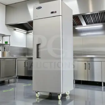 Atosa MBF8004GR 28.7" reach-in refrigerator, 21.4 Cu. Ft., high-grade condition, ENERGY STAR®, ETL listed, fully tested.