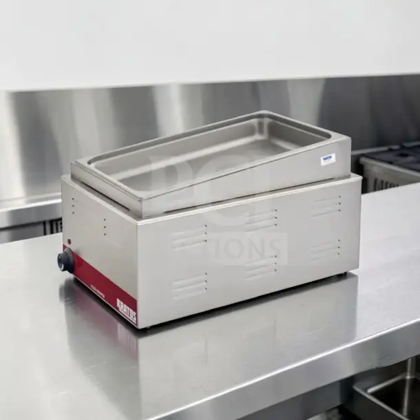 Superior condition Kratos 28W-600 food warmer with angled display adapter, 12"x20", 120V, fully tested.