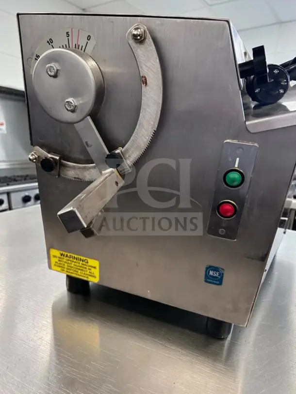 Somerset CDR-100P dough sheeter in outstanding condition, 10" countertop model, 115V, fully tested and operational.