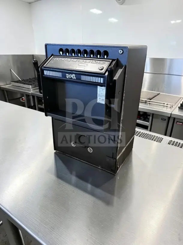 Tidel TACC IIA Cash Controller and Security Safe, 88-tube, black, tested and operational, model TACC, 100–250V.
