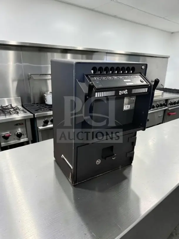 Prime Condition Tidel TACC IIA cash controller and security safe, model TACC, 88-tube, tested, fully operational.