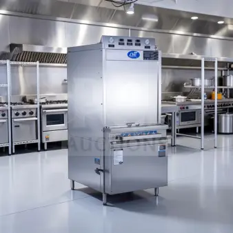 Outstanding condition LVO FL14F commercial washer, 14-pan capacity, 460V 3-phase, fully tested, operational.