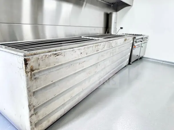 Mars Air Systems 48CH-0 unheated commercial air curtain, 48", 115V, UL listed, tested, operational, used condition, visible wear.