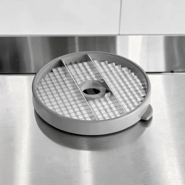 Pristine Robot-Coupe 28119 dicing grid, 3/8"×3/8", new condition, genuine OEM, 10×10 mm, ready for use.