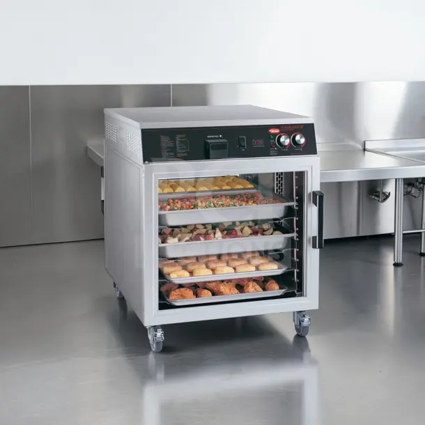 Hatco FSHC-6W1 Flav-R-Savor insulated heated cabinet, 6-pan capacity, NSF & UL listed, fully operational, 120V.